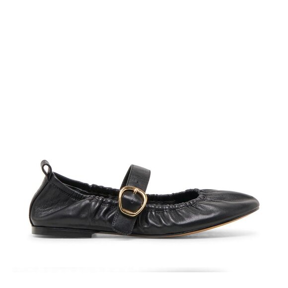 Schultz Mary Jane Black Leather Mary Jane Flats – Size 9.5 – Hardly Worn - Picture 5 of 8